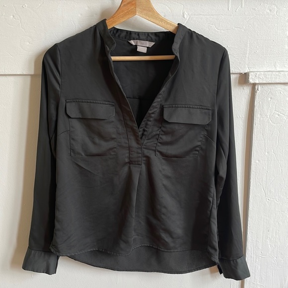 H&M Tops - H&M Women’s Olive Green Blouse